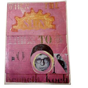 When the Sun Tries to Go On Black Sparrow Press 1969 PB Illust Larry Rivers